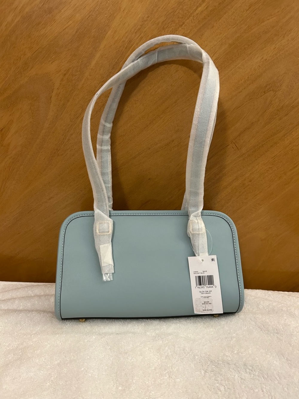 Coach Swing Zip Shoulder Bag - Light Blue